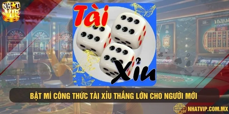 Bật mí công thức tài xỉu thắng lớn cho người mới 