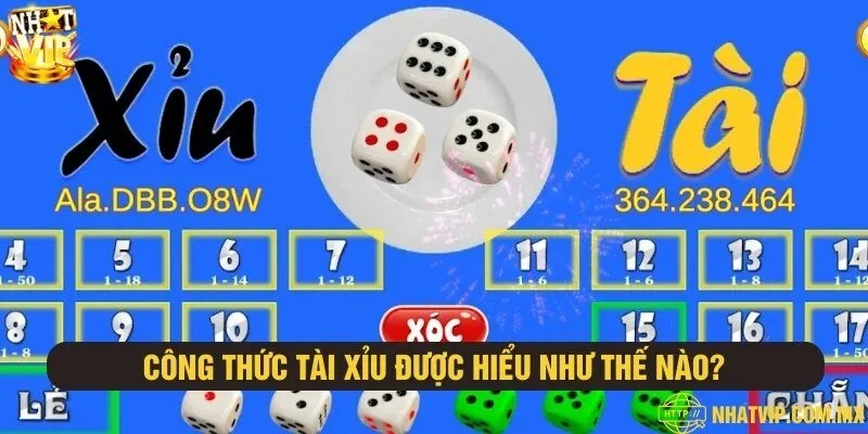 Định nghĩa về công thức trong tài xỉu