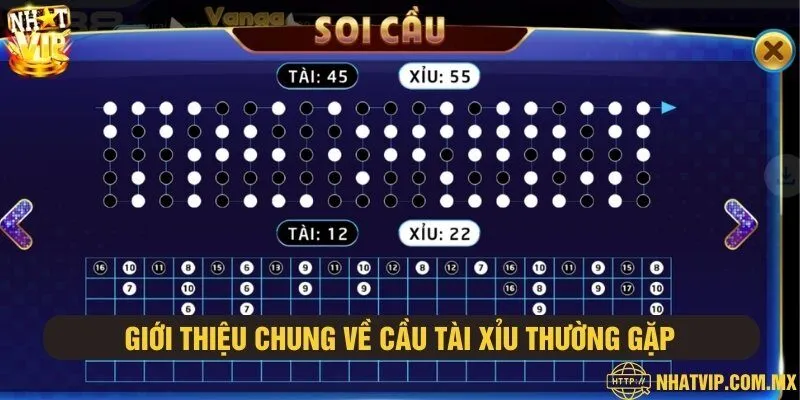 Cầu tài xỉu thường gặp là gì?