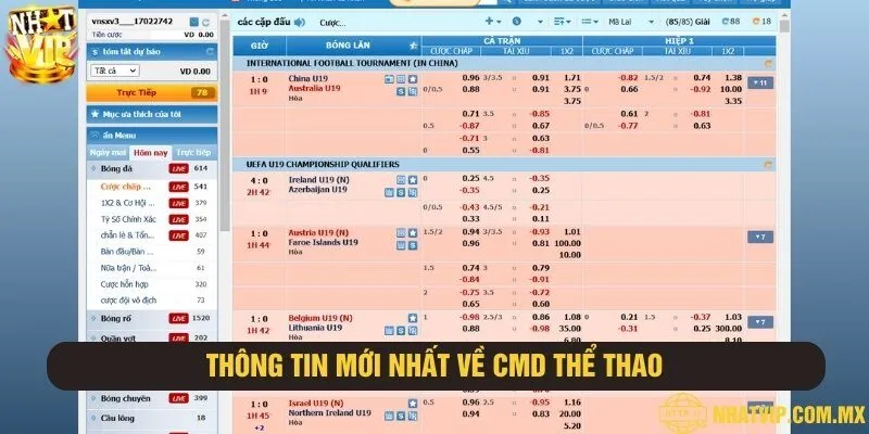 Tổng hợp thông tin thú vị về sảnh thể thao hàng đầu CMD